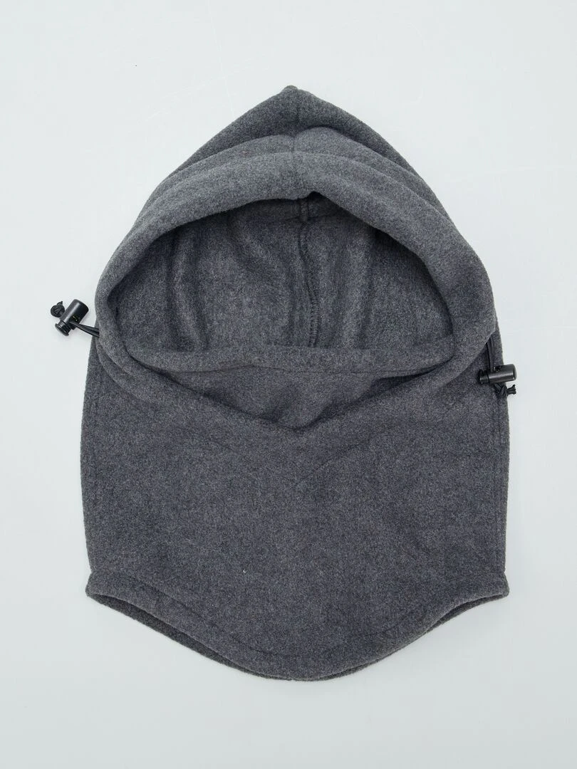 Cagoule en polaire Noir