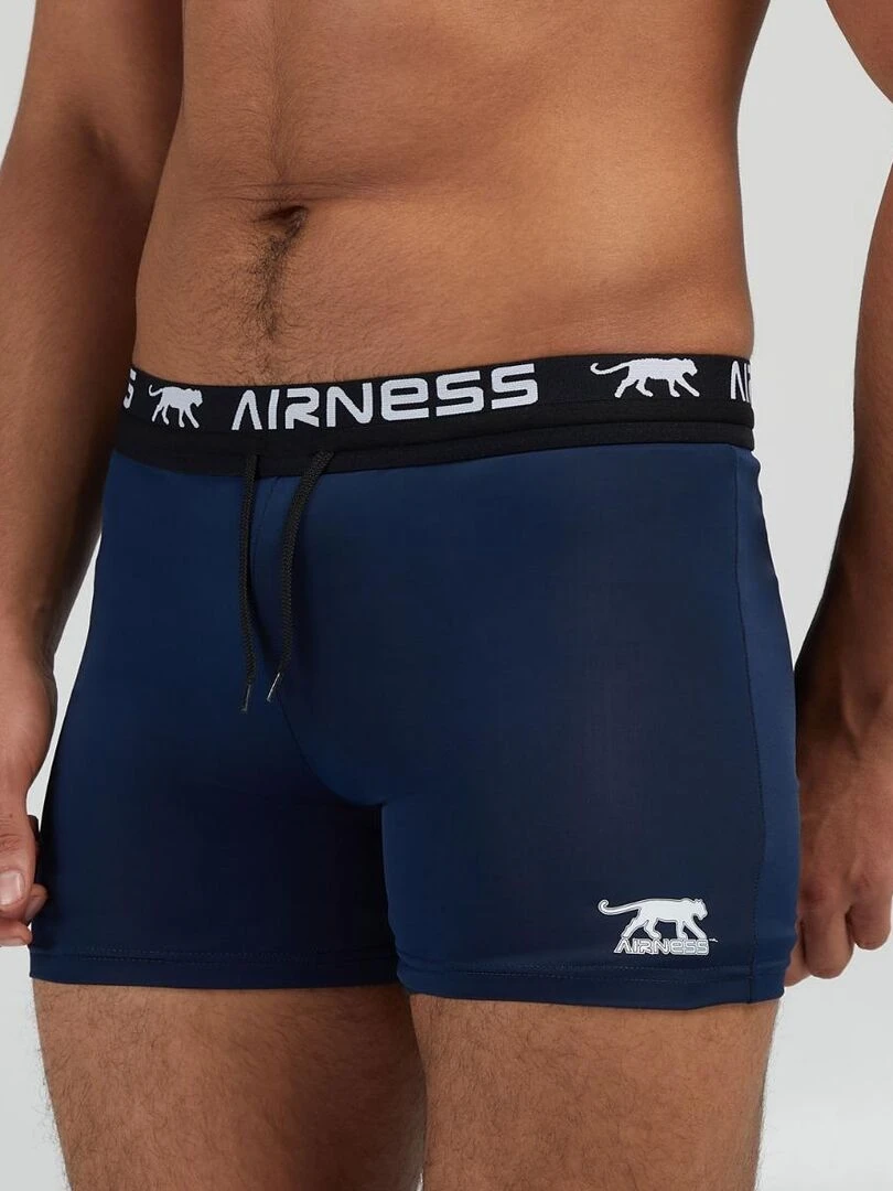 SHORT DE BAIN HARVEY Airness Bleu marine