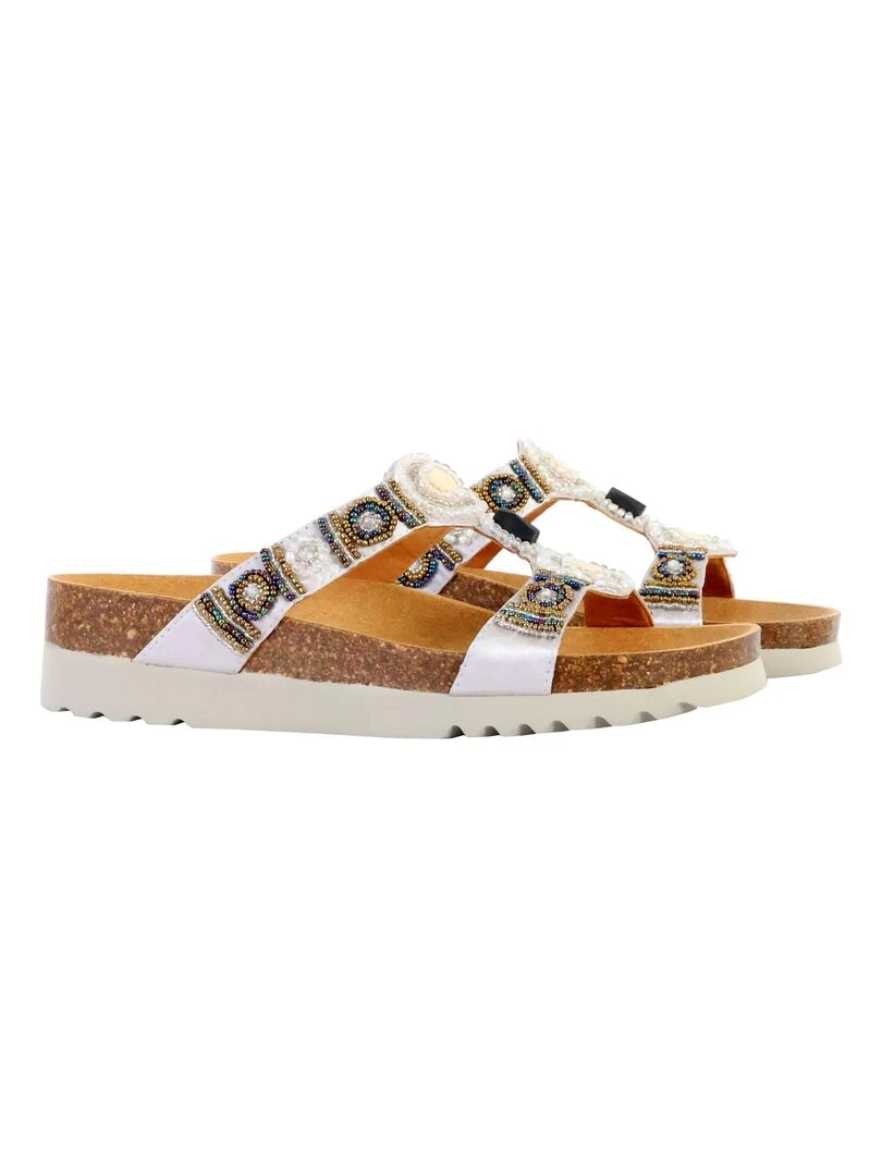 Mules à Enfiler Scholl New Bogota'Wedge   Gris