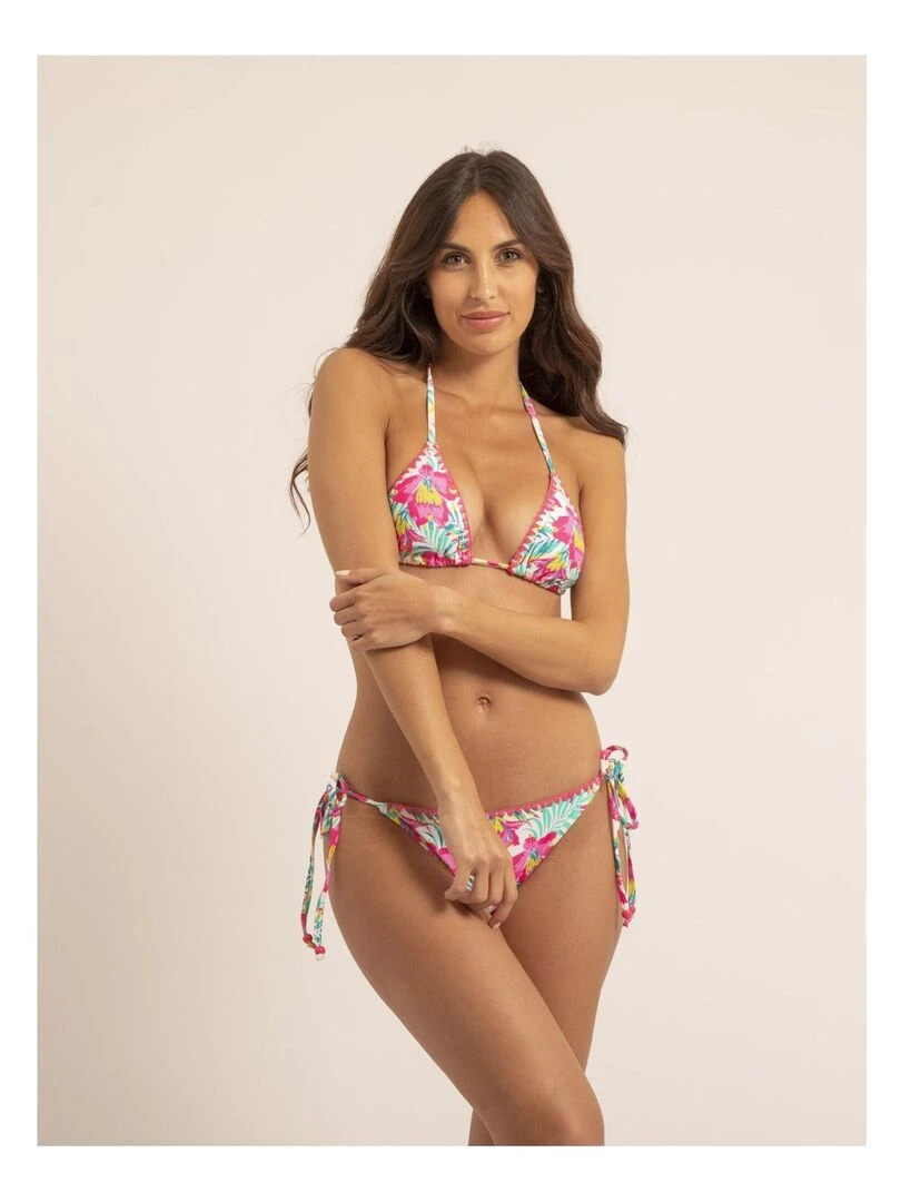 Maillot 2 pièces GORICA Rose fushia