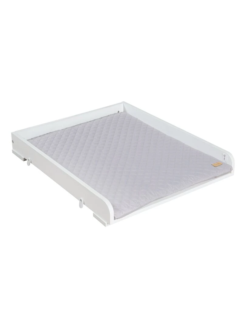 ROBA Plan À Langer Pour Lave linge + Matelas À Langer "roba Style" Blanc/Gris Blanc