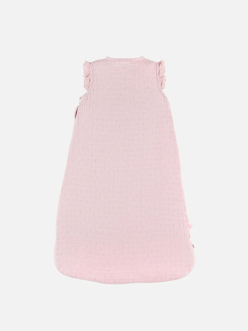 Gigoteuse 70 cm mousseline de coton BIO  clair   Rose