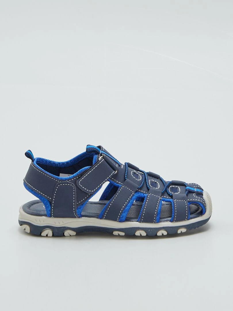 Sandales type sport Bleu