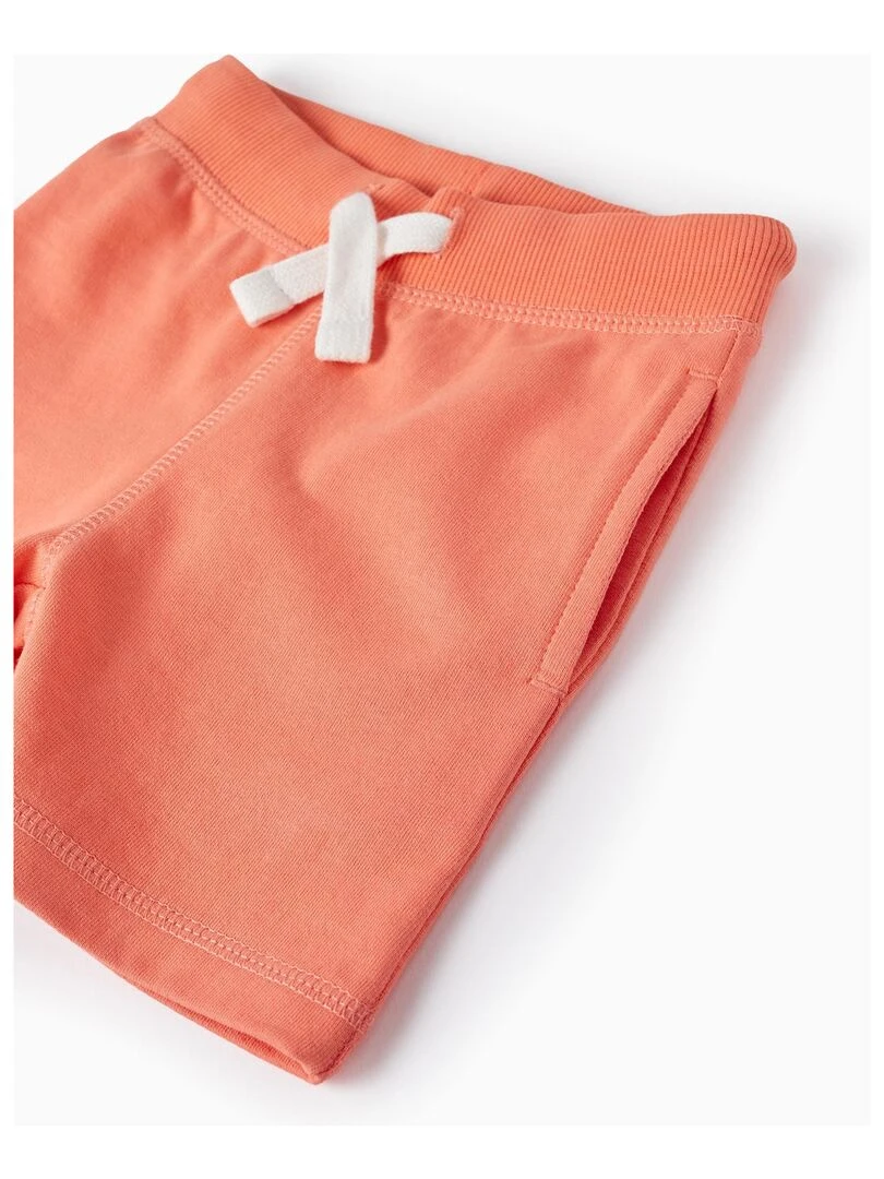Short en Coton pour Bébé Garçon   Rose