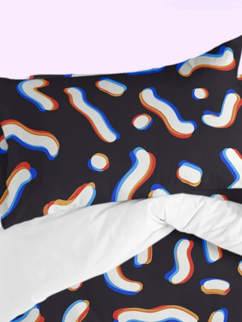 Taie d'oreiller Next "Happyfriday"   Blanc