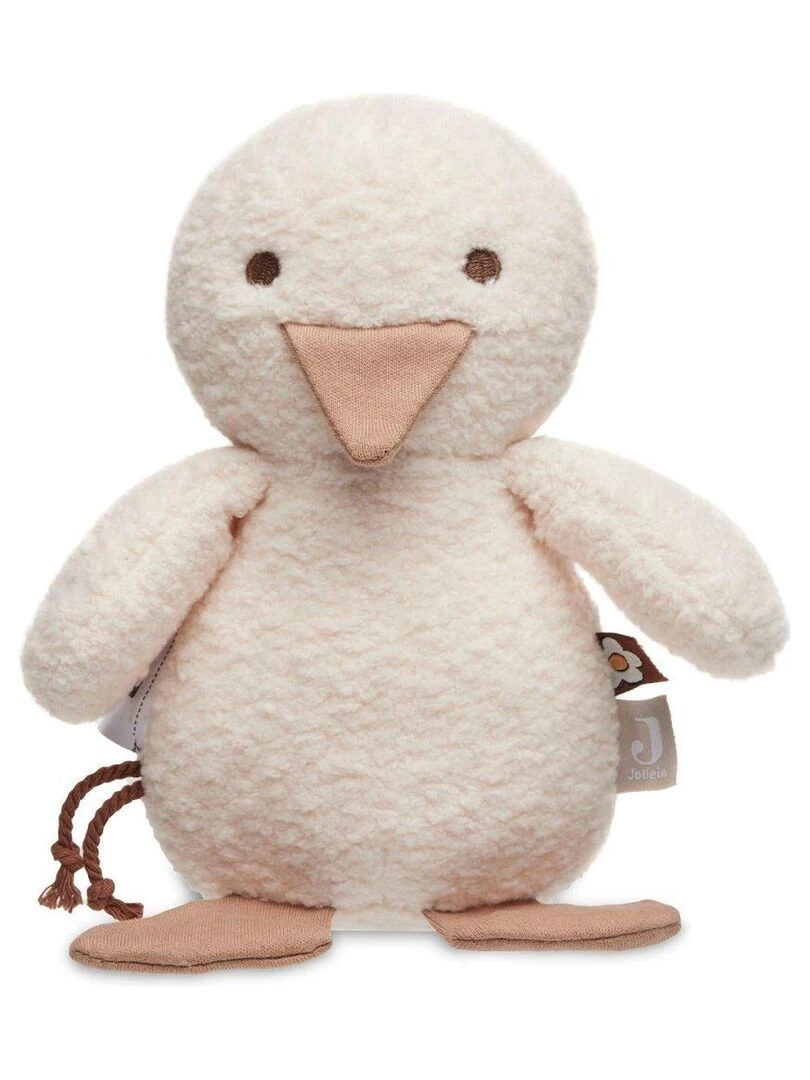Peluche d'activités canard Spring Garden Duck Blanc