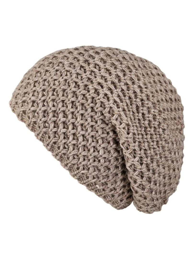Bonnet long Layra Made in UE Marron