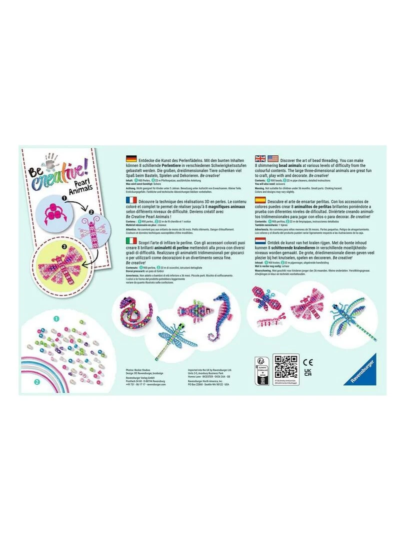 Animaux en perles   Be Créative   N/A