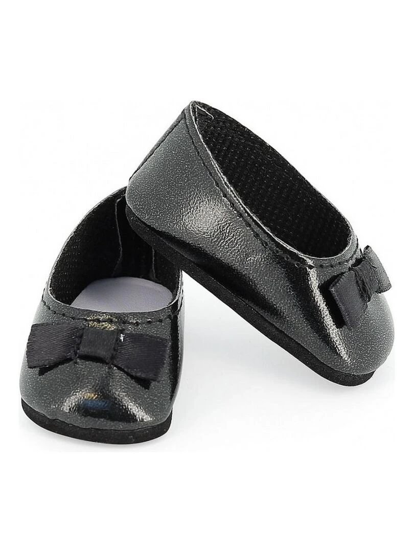 Ballerines noires pour poupées de 39 à 48 cm N/A
