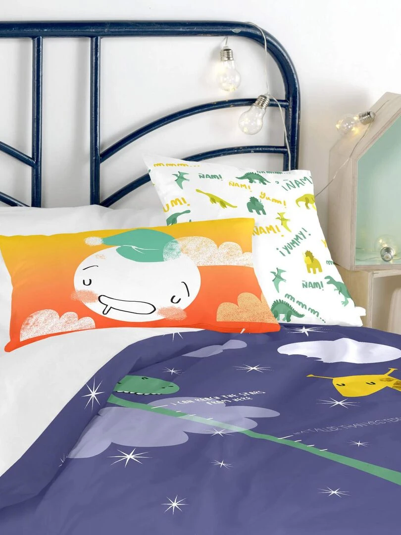 Housse de coussin My friend "Happyfriday"   Blanc