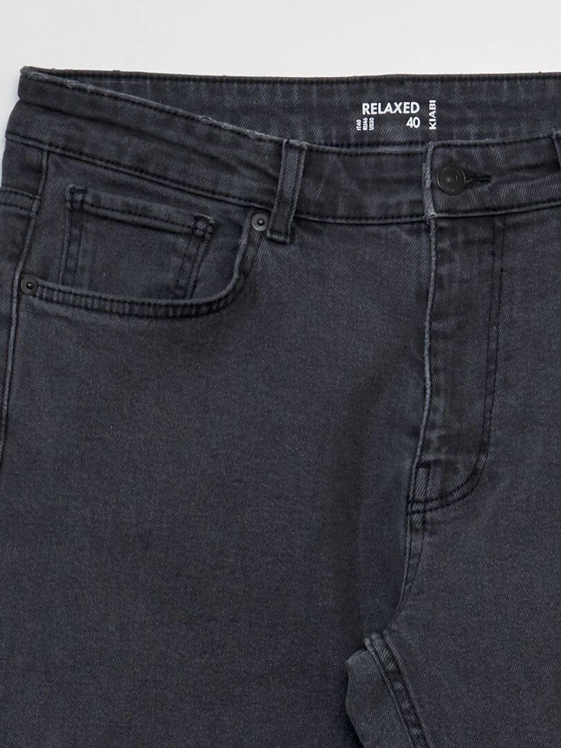 Jean relaxed fit   Gris