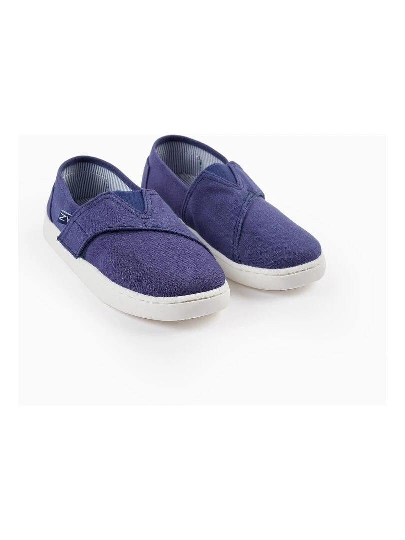 Espadrilles en tissu pour garçon PICASSO Bleu foncé