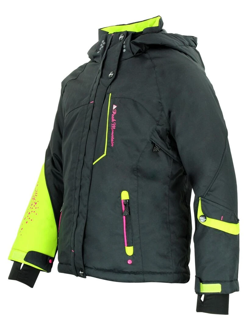 Ensemble de ski fille FAMIC   PEAK MOUNTAIN   Noir Vert