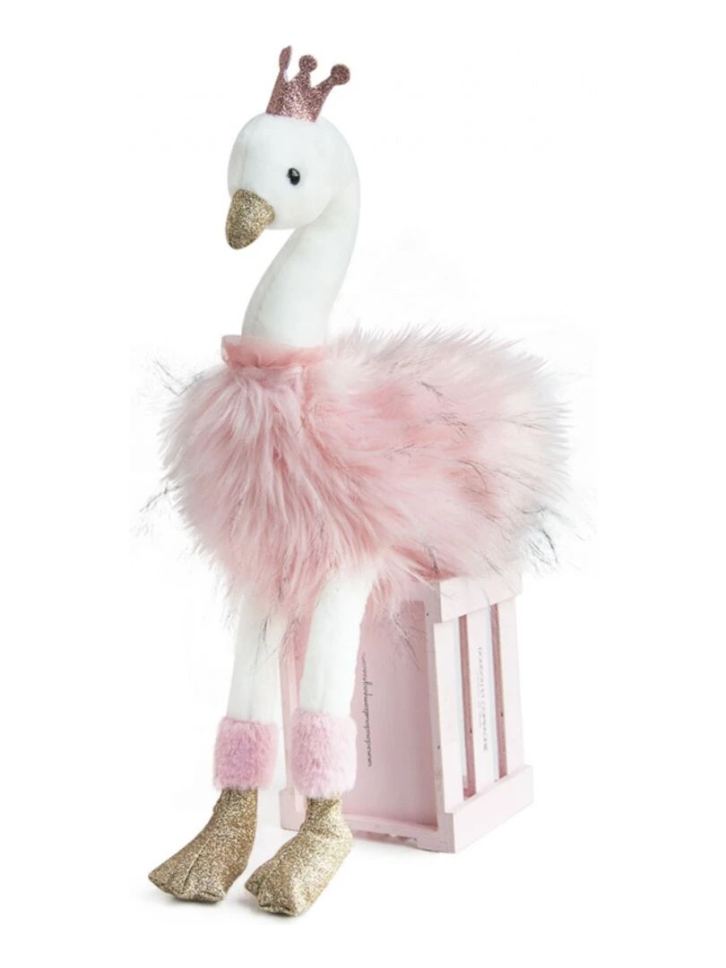 Peluche Cygne Rose Girls & Glitter (30 Cm)   Rose