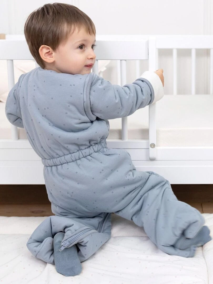 Bemini Gigoteuse  jambes séparables Pady jersey et jersey   Gris foncé
