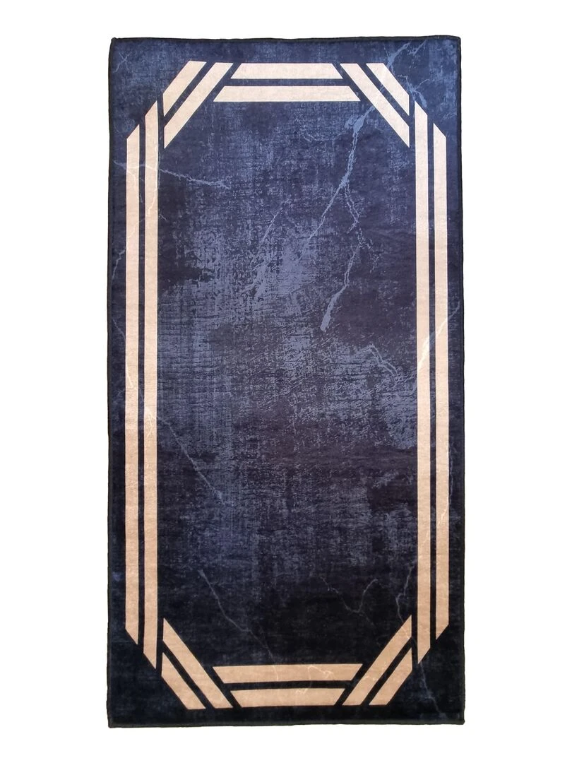 Tapis REBELLE Noir Noir