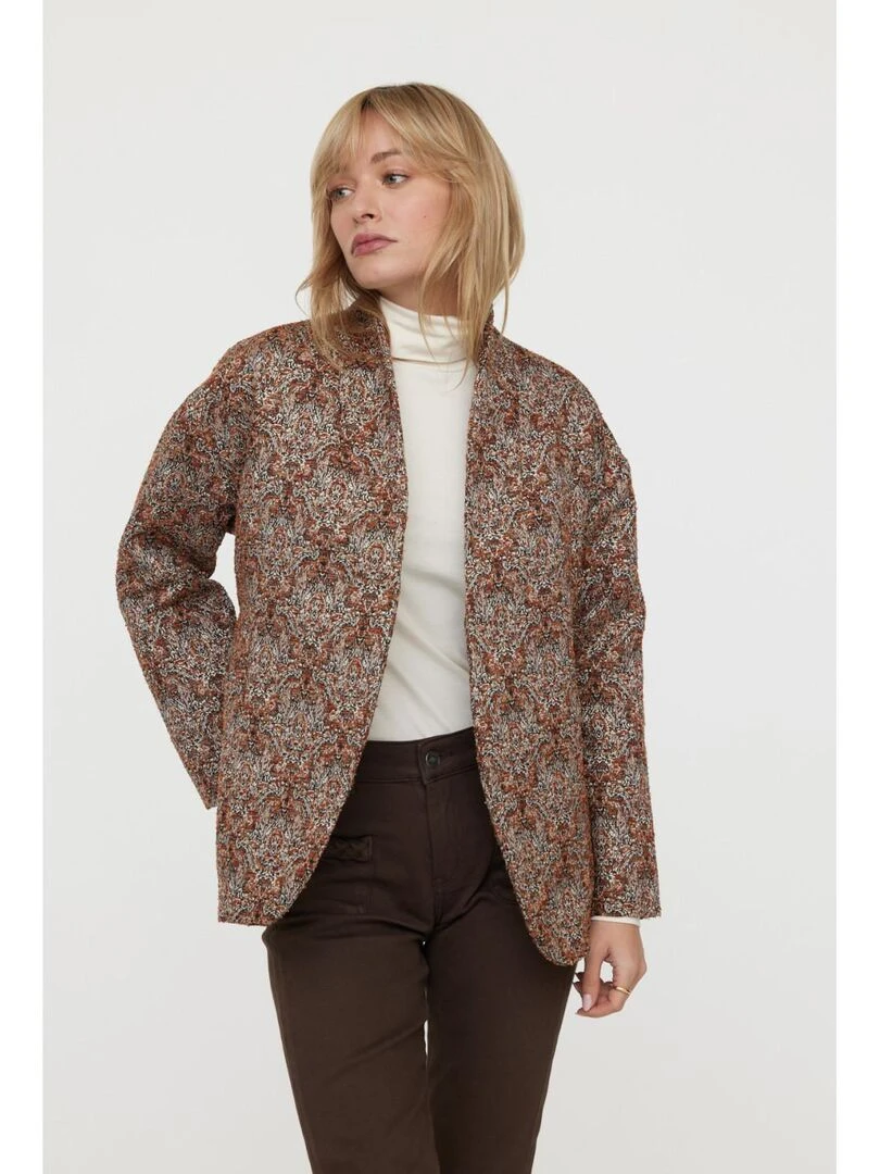 Lee Cooper Veste manches longues polyester regular FAPIA Marron