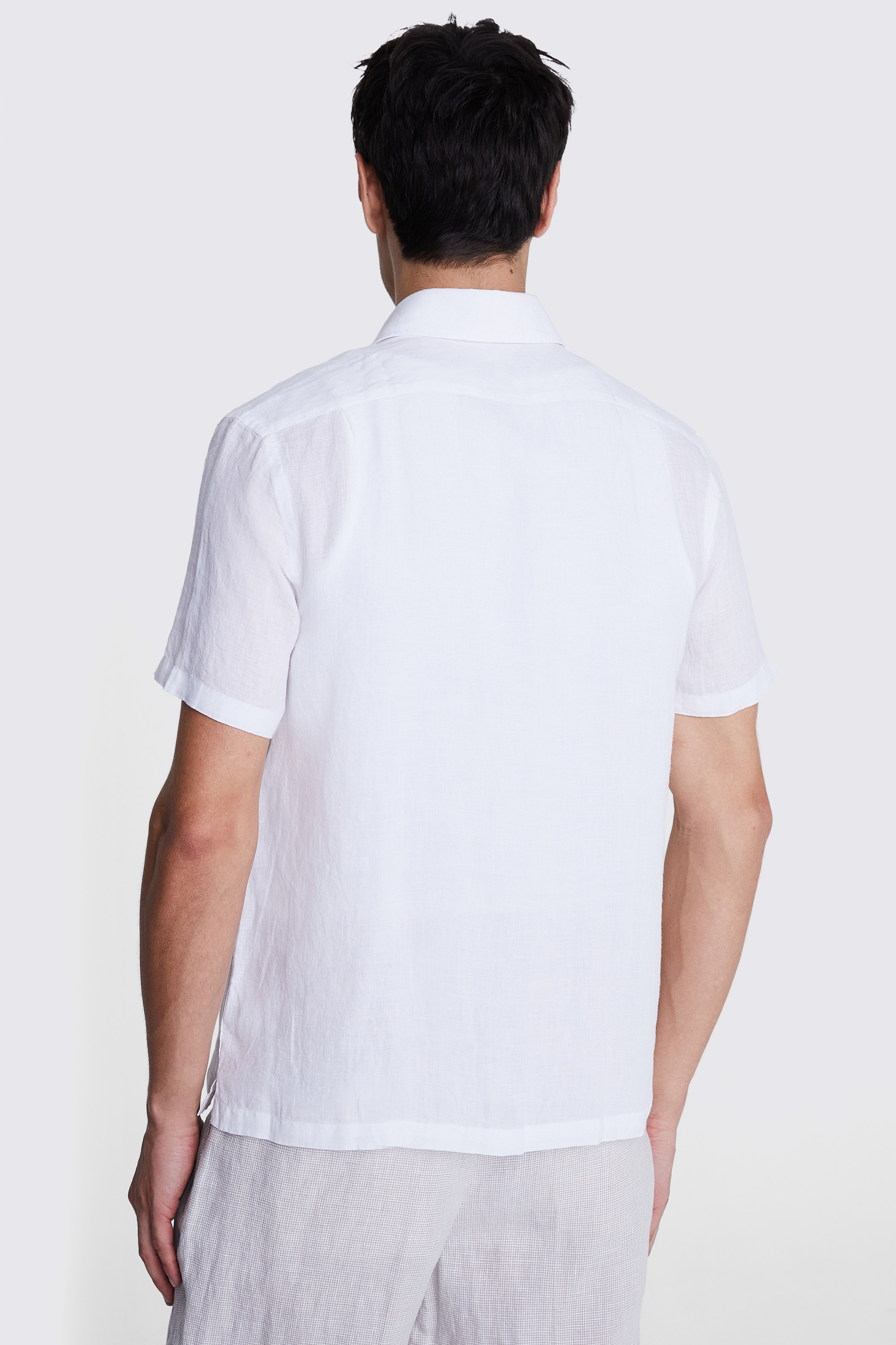 Cotton Linen Camel Stripe Shirt   Buy Online at Moss