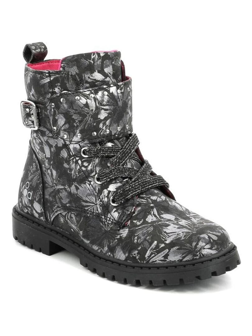 Boots Synthetique Tinamo Noir