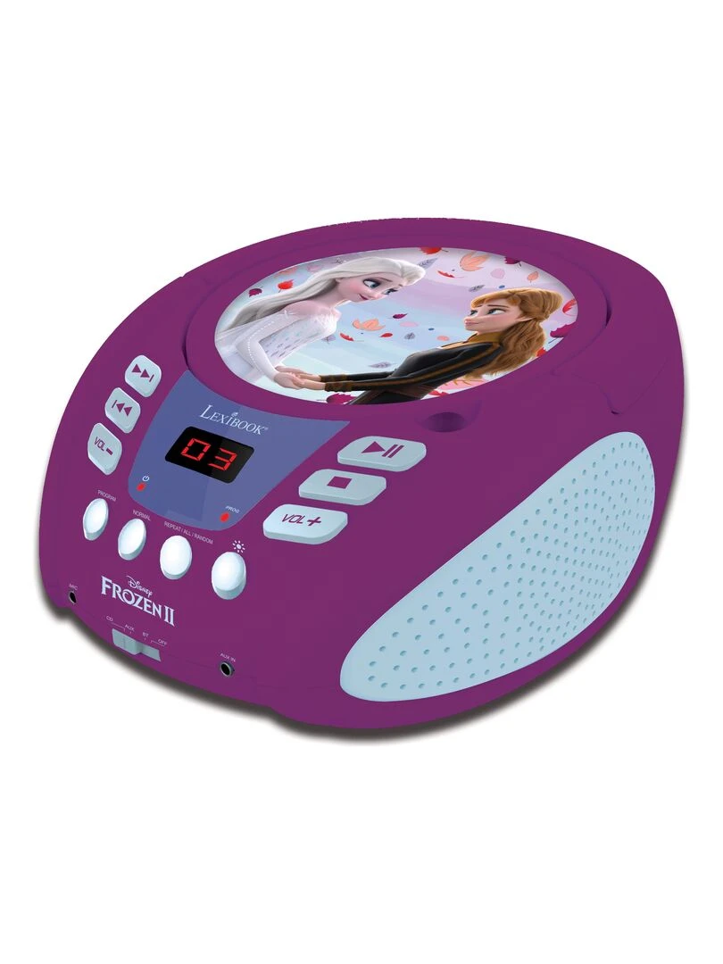 Lecteur Cd Bluetooth La Reine Des Neiges Avec Effets Lumineux N/A