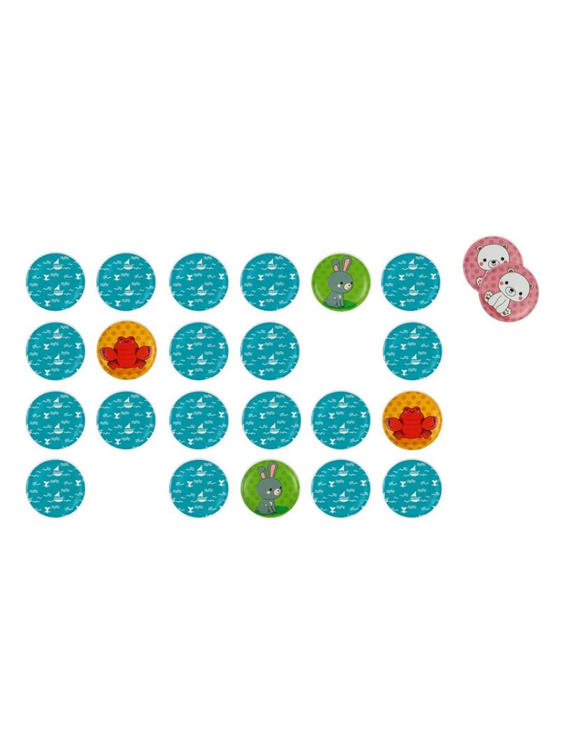 Jeu memory du bain (24 pièces)   Multicolore