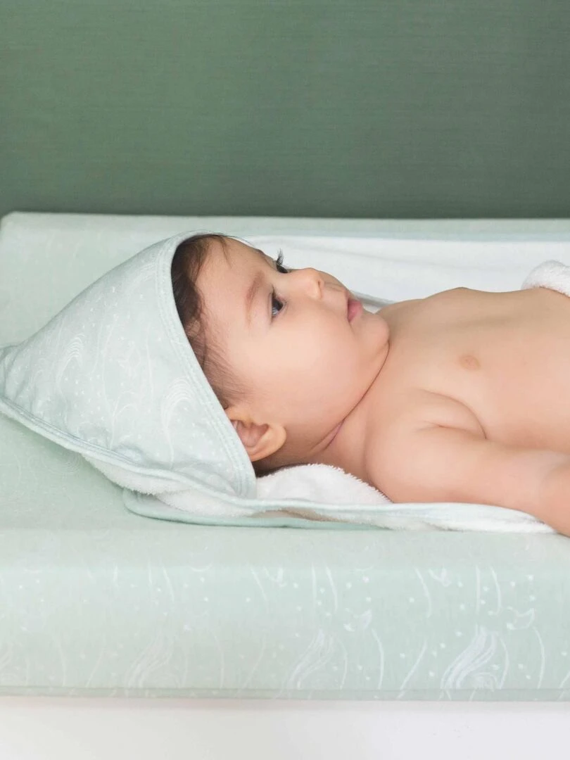 Tapis à langer bébé Trois Kilos Sept Vert