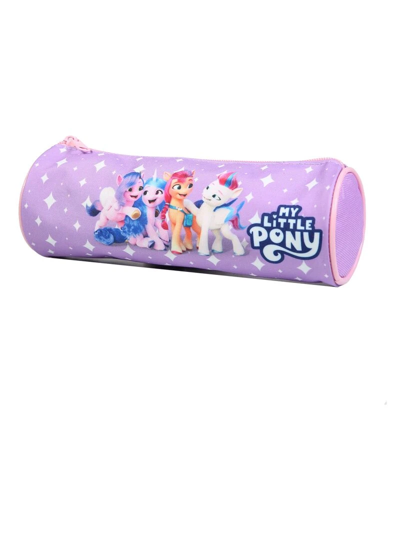 BAGTROTTER Trousse scolaire ronde My Little Pony Violet Violet