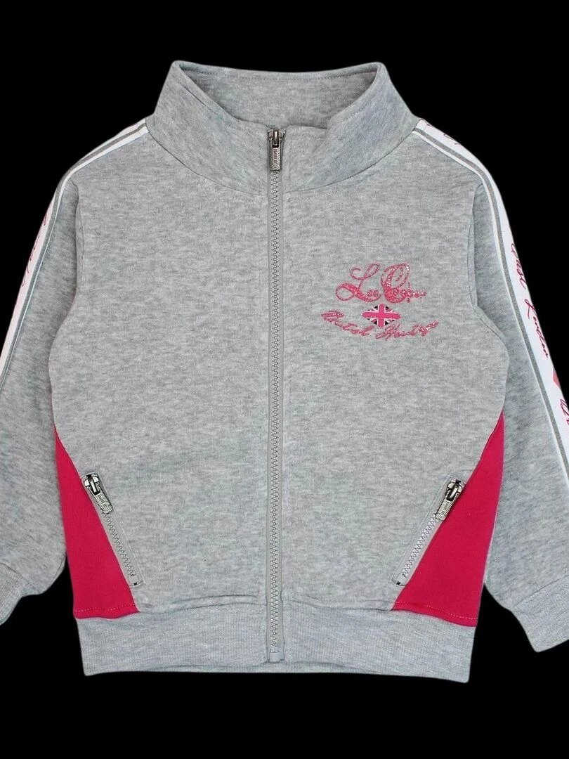 Lee Cooper Jogging fille imprimé logo Gris