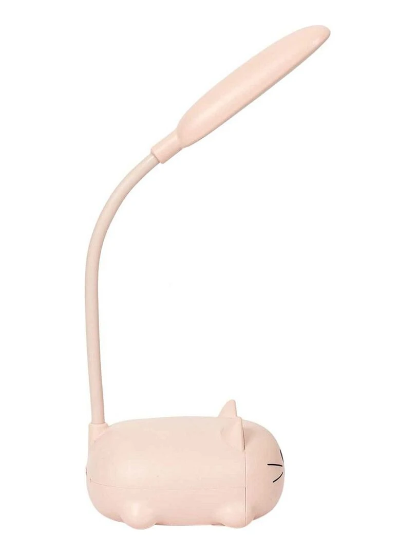 Lampe veilleuse LED chat rose Rose