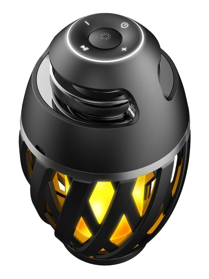 Enceinte Bluetooth® Design Flamme Technologie Led   N/A