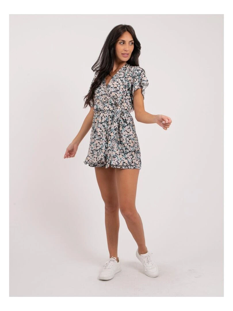 Combi short motifs XORAGE   Bleu