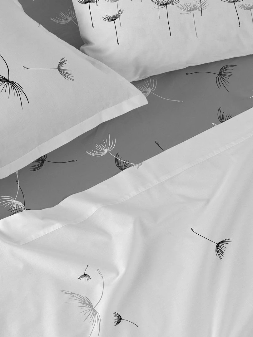 Drap Dandelion "Happyfriday"   Blanc