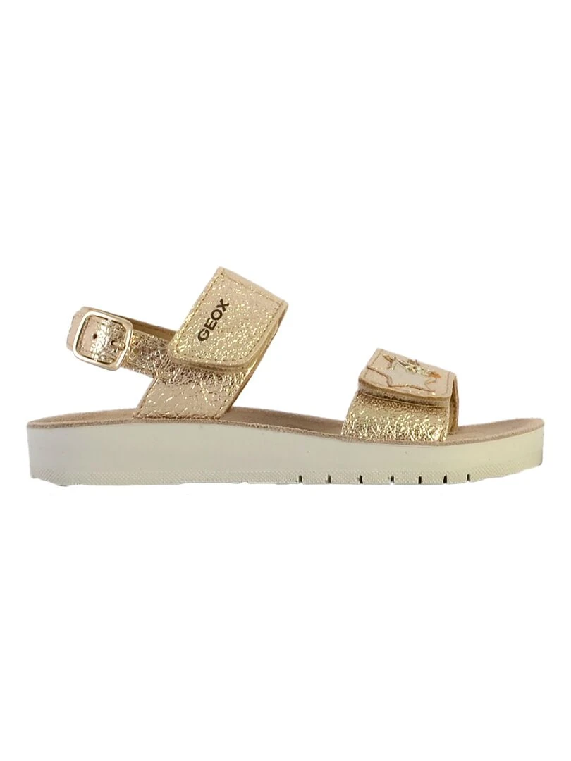 Sandale cuir enfant Geox Costarei Doré/or