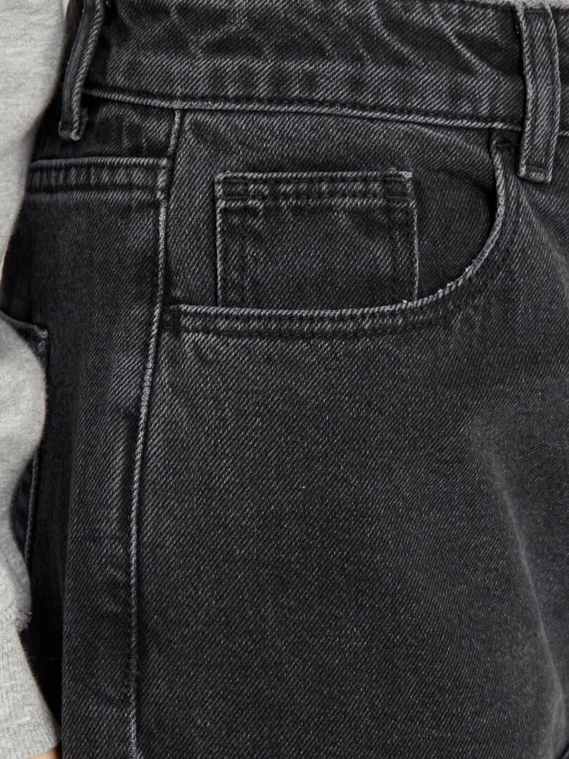 Jean wide leg   L30   Noir