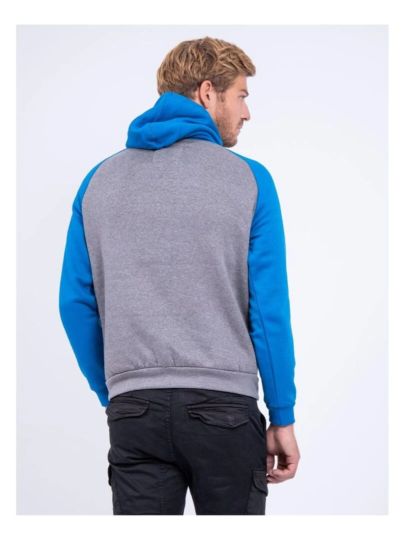 Sweat capuche WANDERLUST Bleu roi