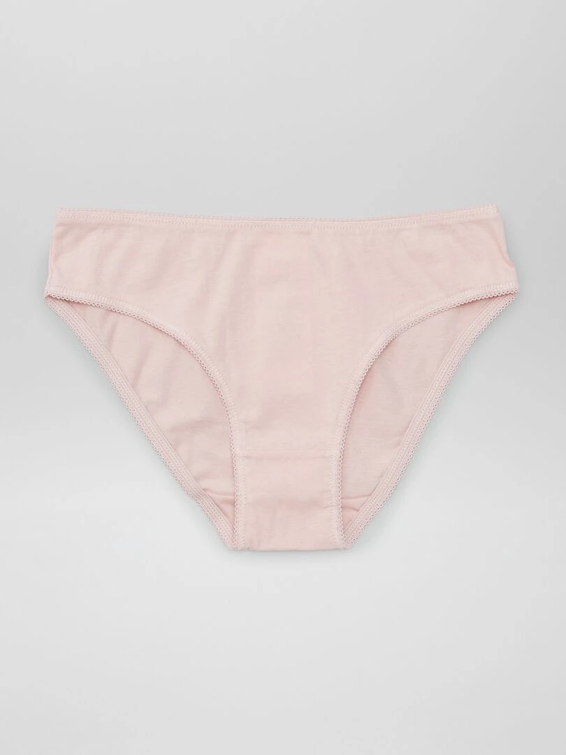 Lot de 7 culottes unies   Bleu