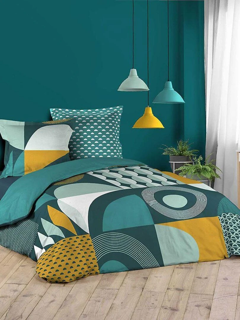 Parure de couette Gemma   Bleu