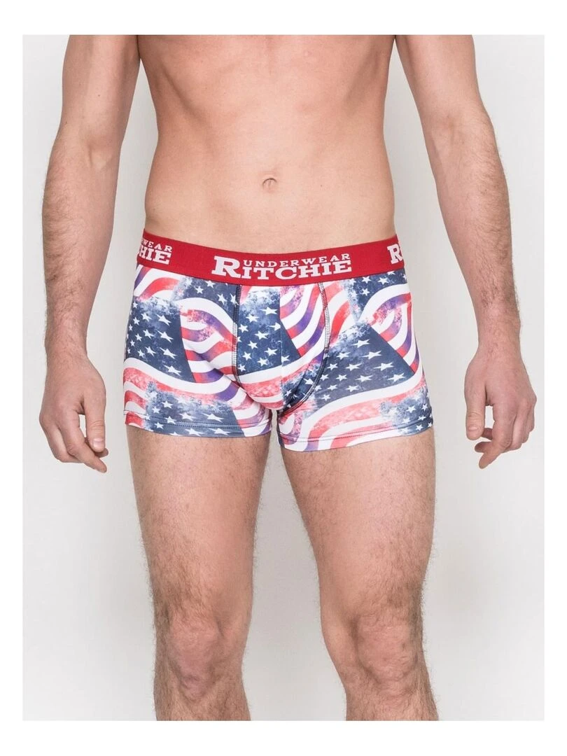 Boxer motifs REDMOND BOY Rouge