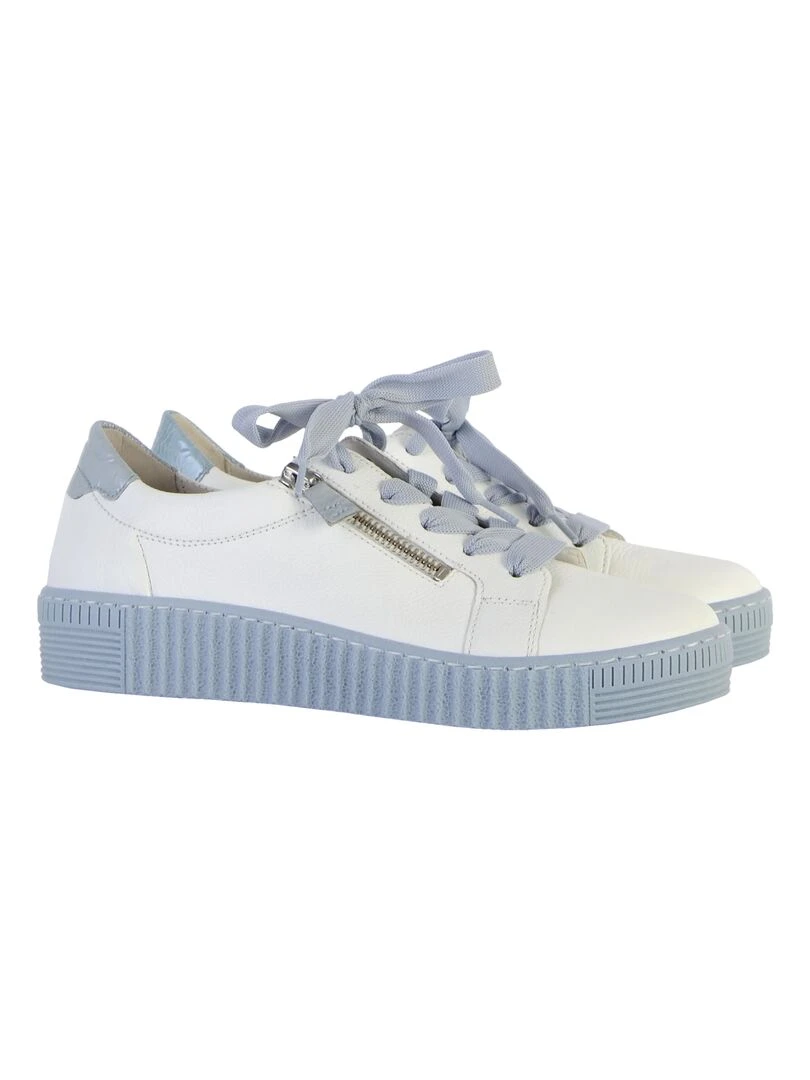 Basket cuir Gabor Cervo Lack   Blanc