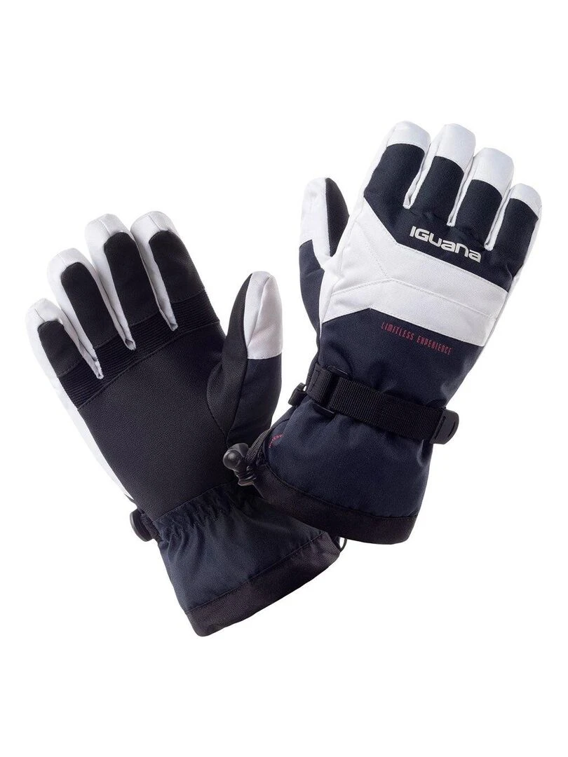 Iguana Gants de ski ALESSIO Noir Bleu