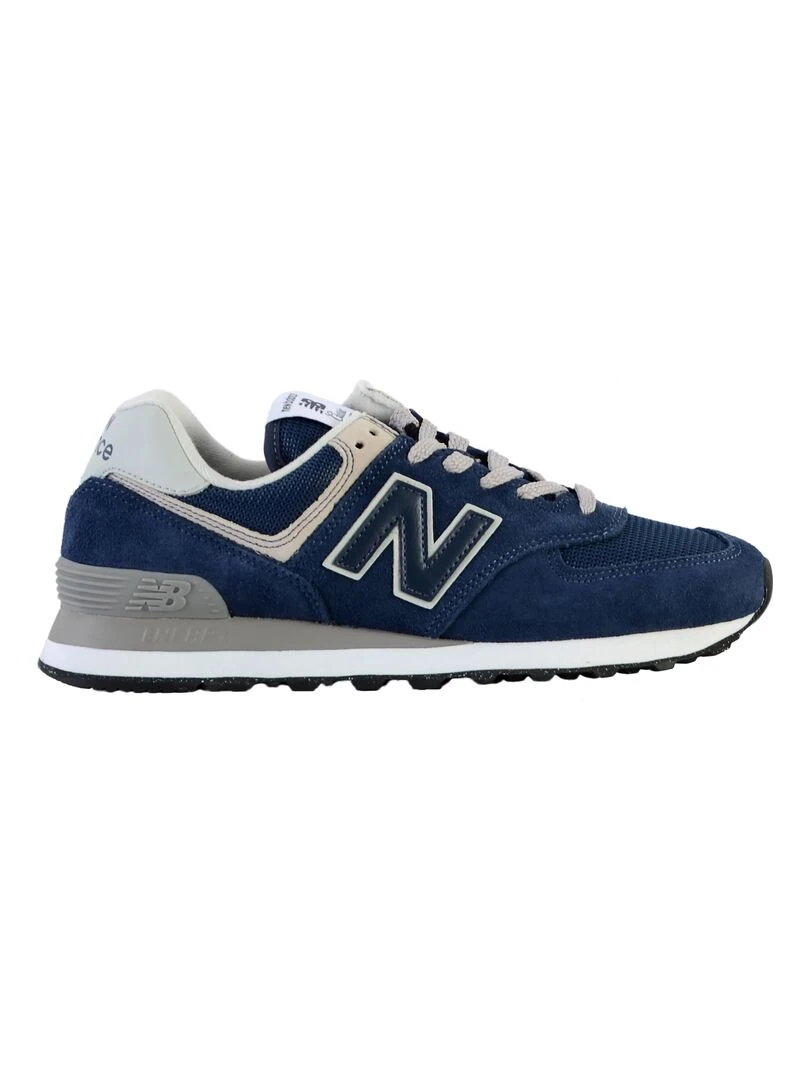 Basket Cuir New Balance 574 * Bleu