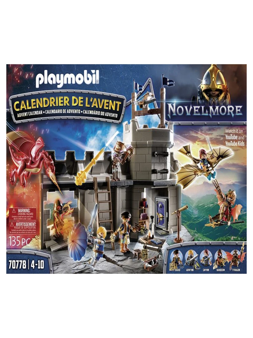 70778 'playmobil' Calendrier De L Avent Novelmore Atelier De Dario   N/A