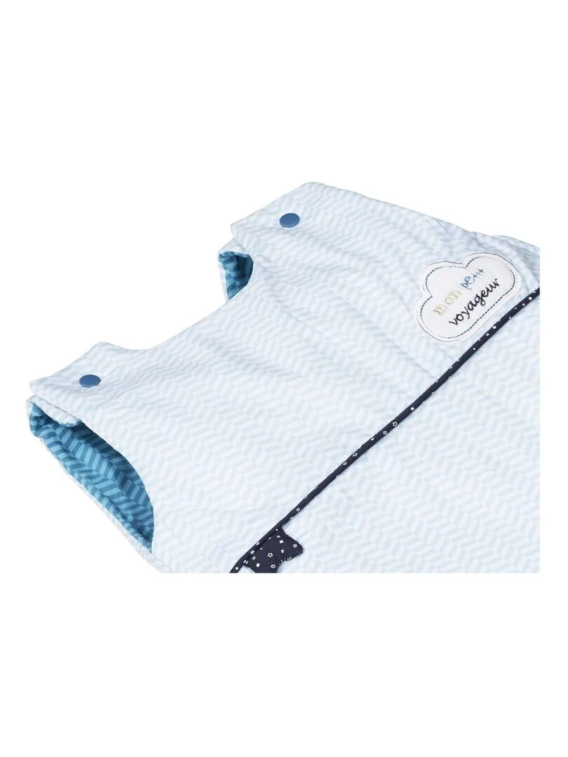 Gigoteuse été en coton bleu   SAUTHON   Bleu