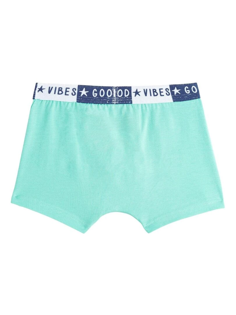 Lot de 2 boxers garçon Souleymane   Bleu