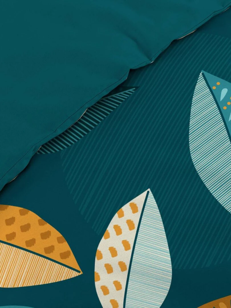 Housse couette + taies 220 x 240 cm Olympie   Bleu