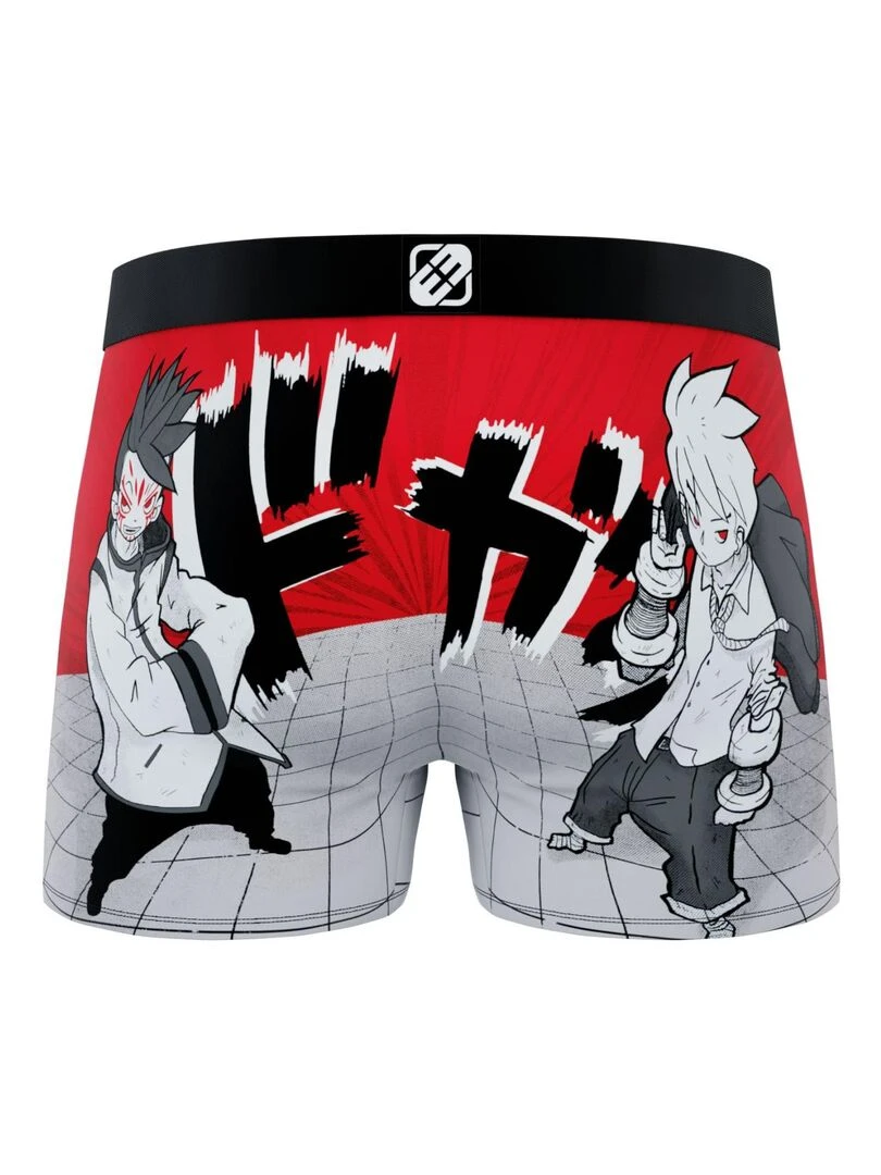 Lot de 3 boxers homme Manga Style Hero Freegun   Bleu