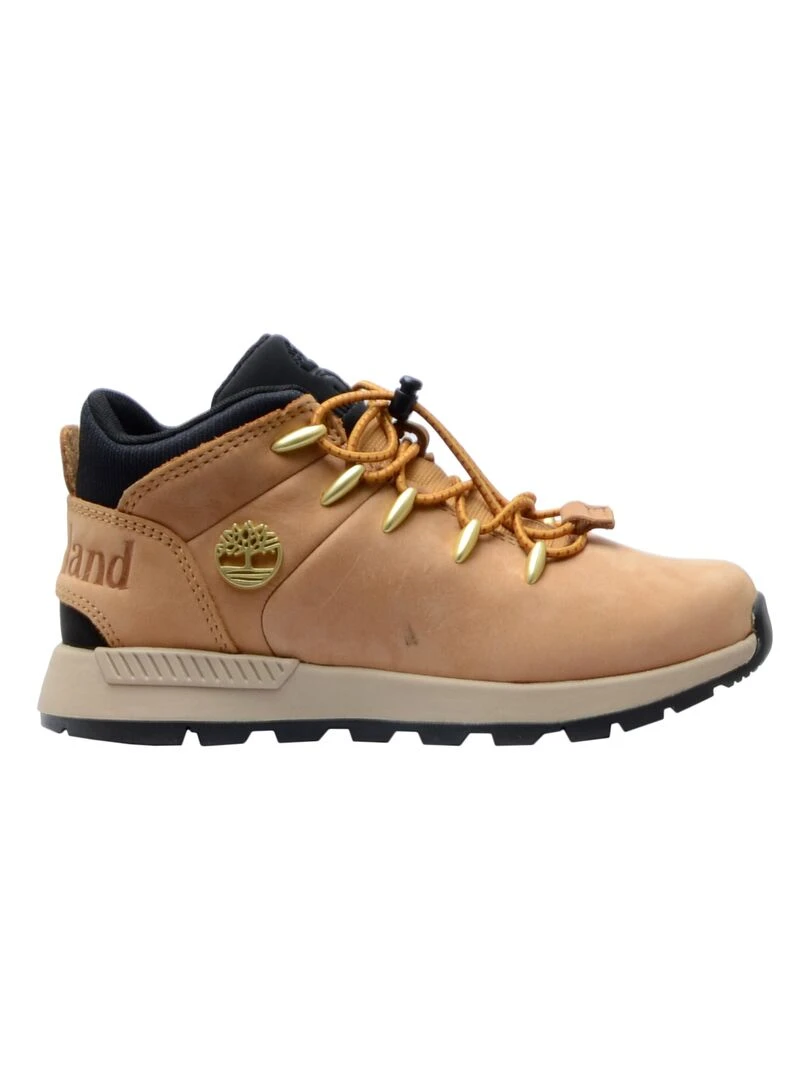 Boot Cuir Enfant Timberland Sprint Trekker Beige