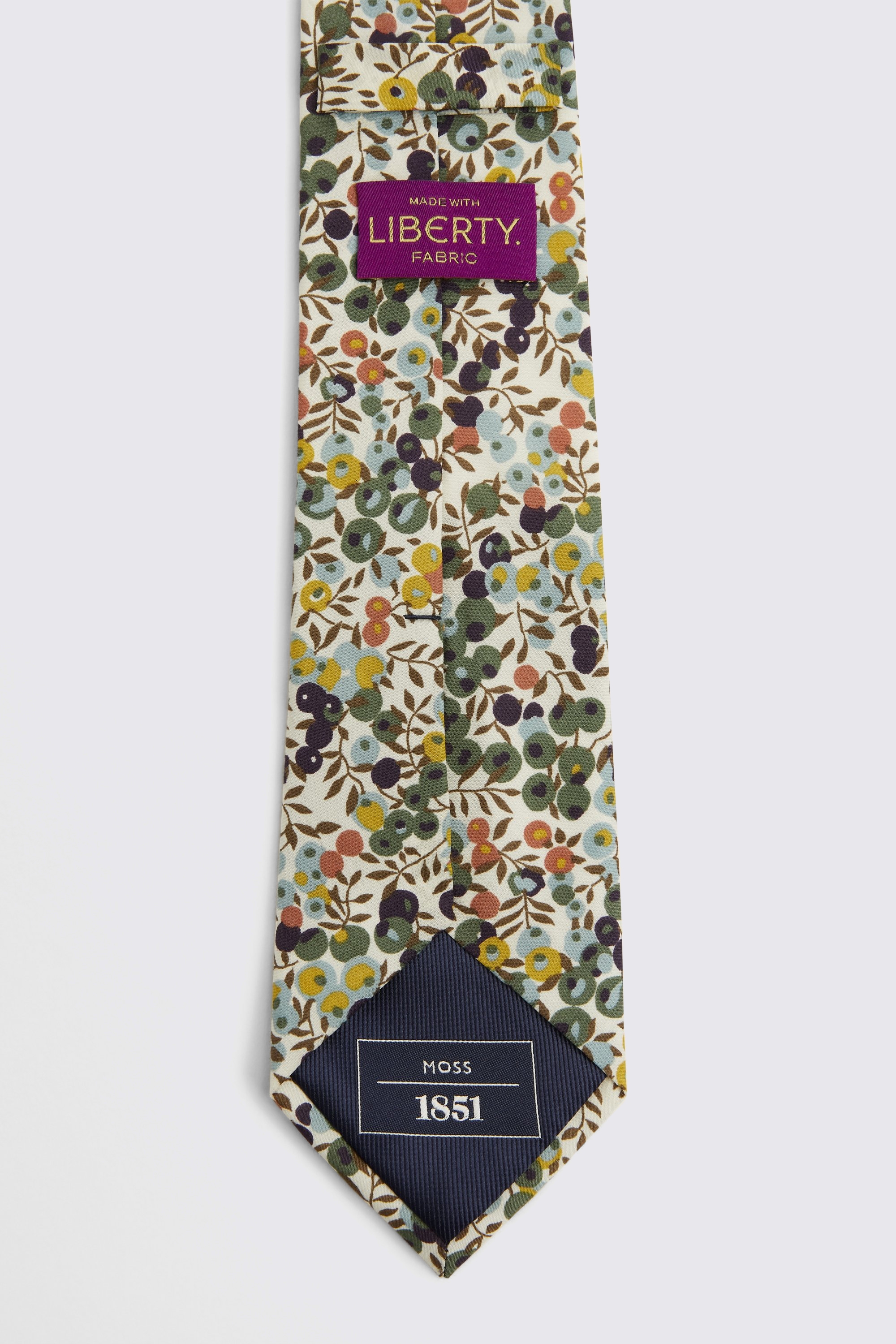 Sage Berry Tie Made with Liberty Fabric   Buy Online at Moss