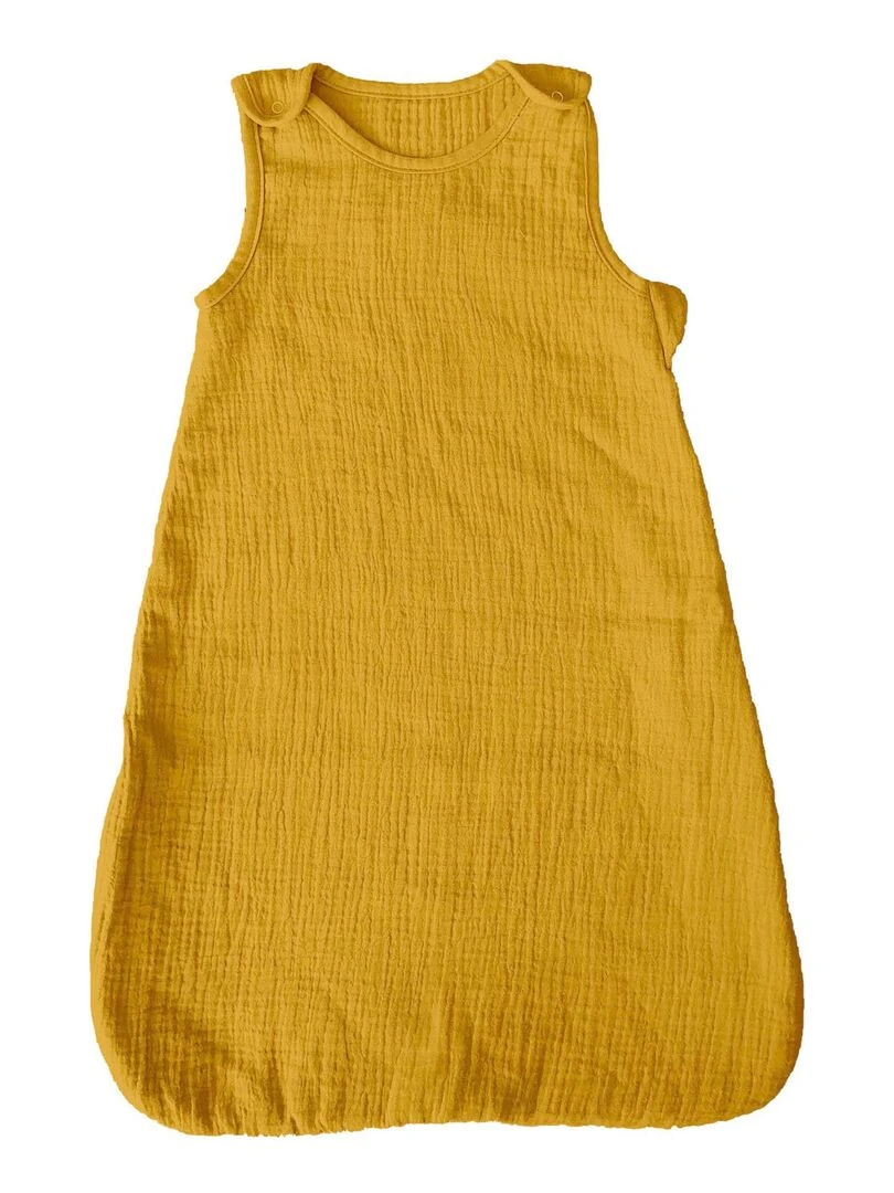 Gigoteuse en gaze de coton Jaune