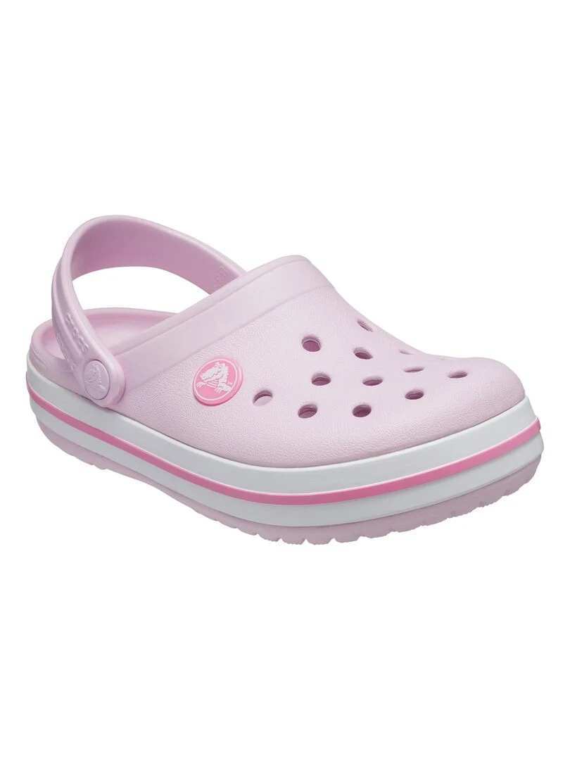 Sabot à Enfiler Crocs Enfants Crocband Clob   Rose